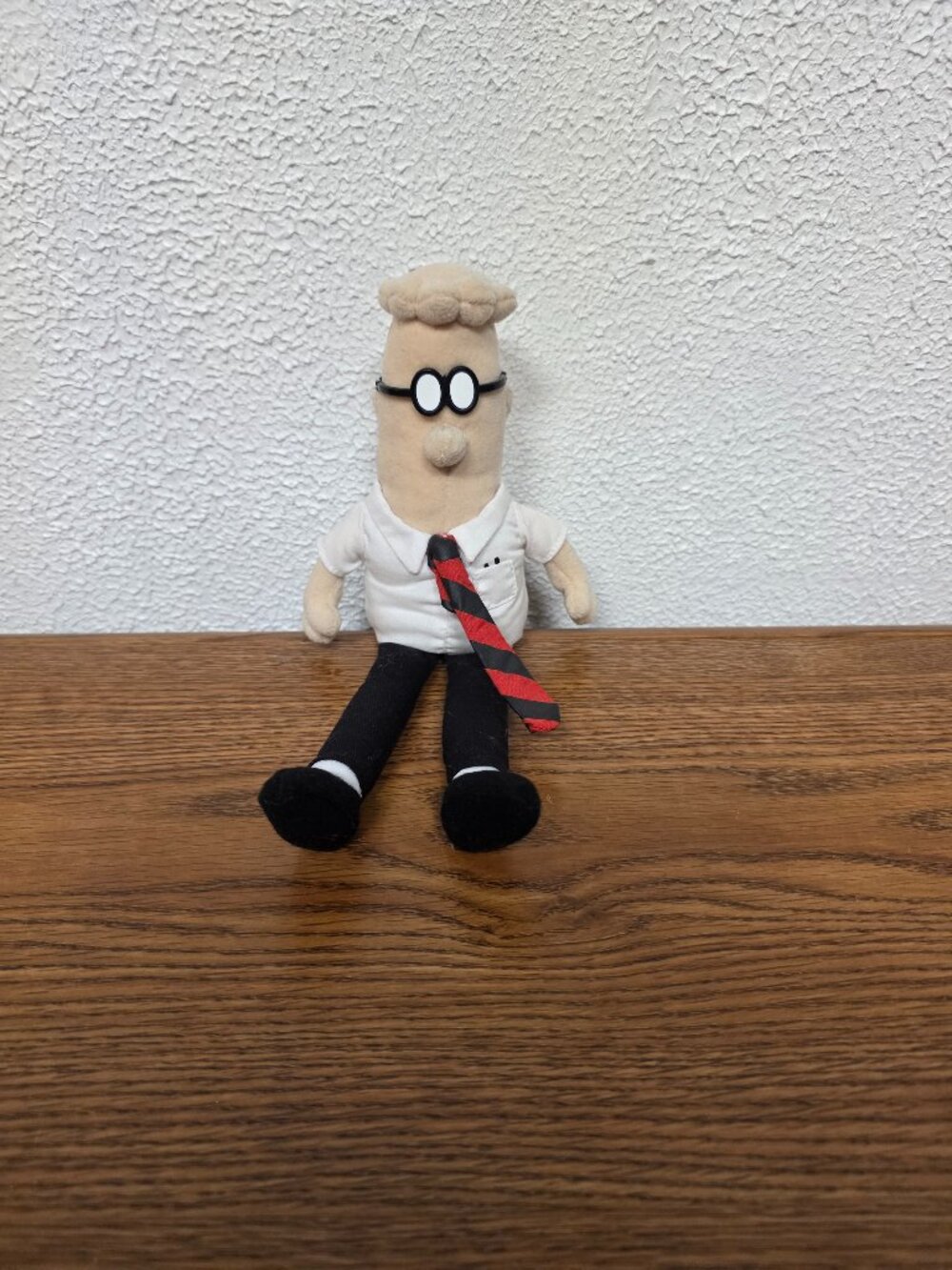 Plush Figure - Dilbert by Gund - 11" Tall